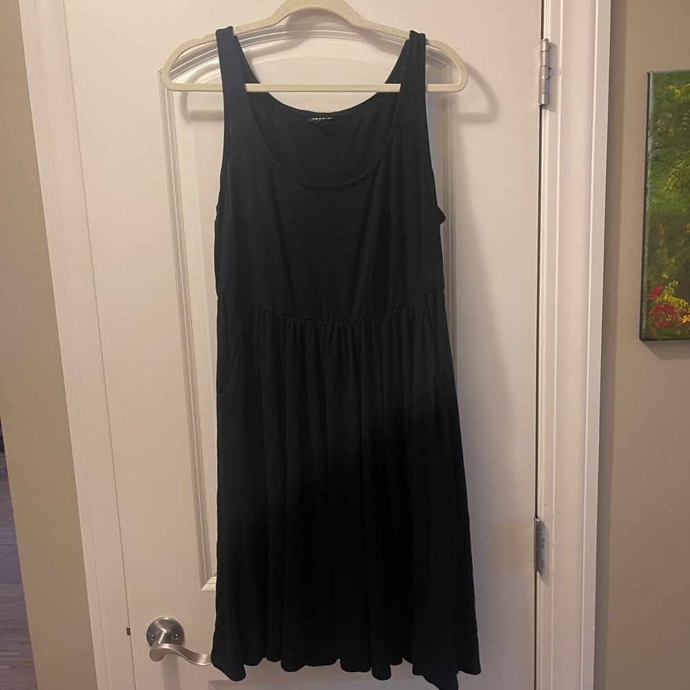 Simple black dress